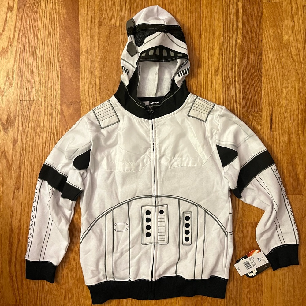 Star Wars Kids Stormtrooper Hoodie - White and Black